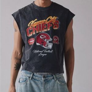 Pro Standard NFL Team Logo Washed Cutoff Muscle Tee